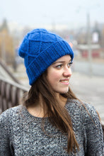 Blue Ski Snow Hat For Women