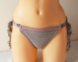 full coverage crochet bikini bottom