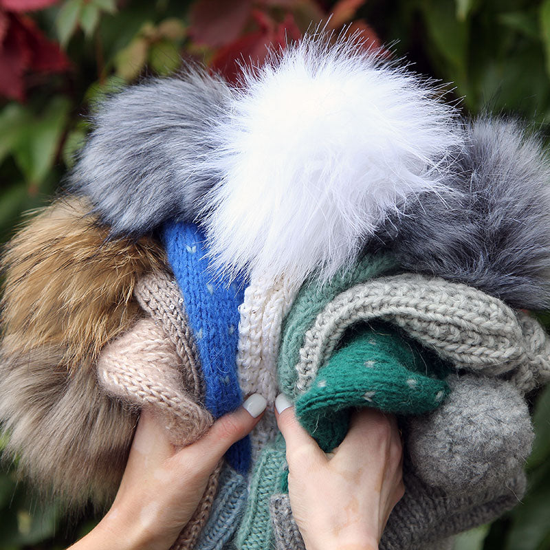 premium quality handmade knit hats and beanies by La Knitteria
