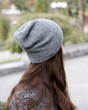 gray classic slouch beanie