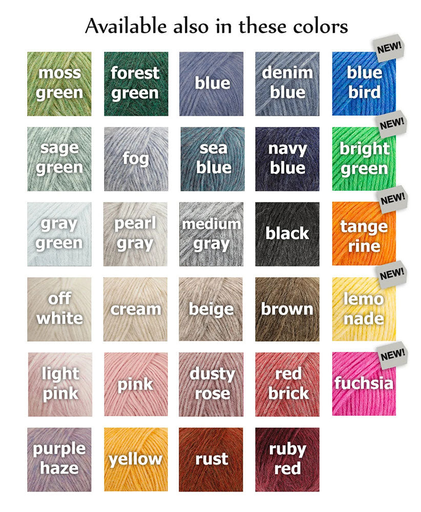 color chart for alpaca classic slouch beanie