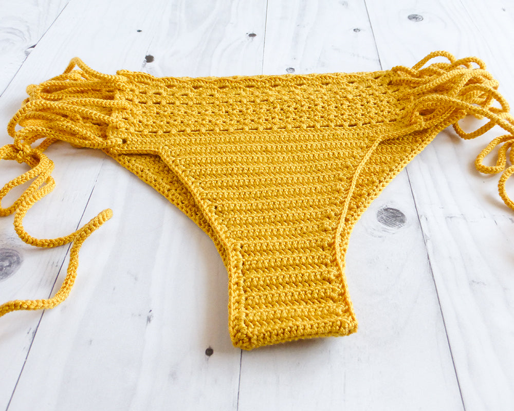 Papaya Crochet Brazilian Bottoms