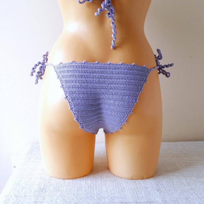 Guava Brazilian Crochet Bikini