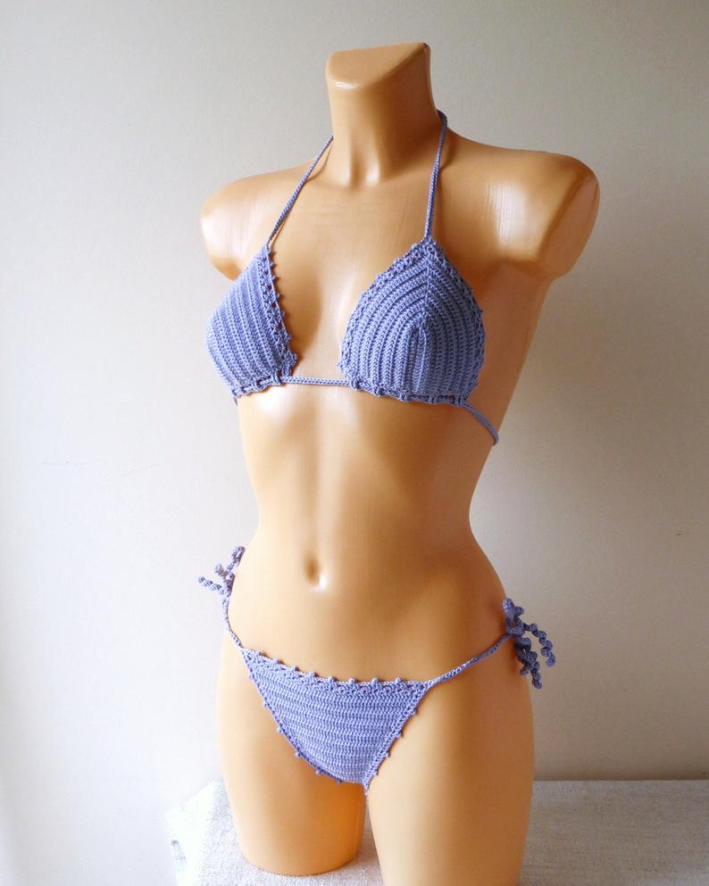 Guava Brazilian Crochet Bikini