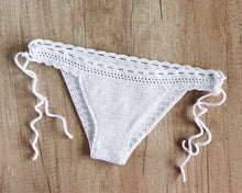 white lace bikini bottom