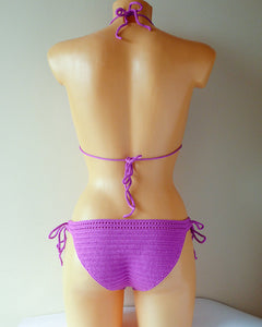 Pitaya Handmade Crochet Swimsuit Full Coverage Bottom